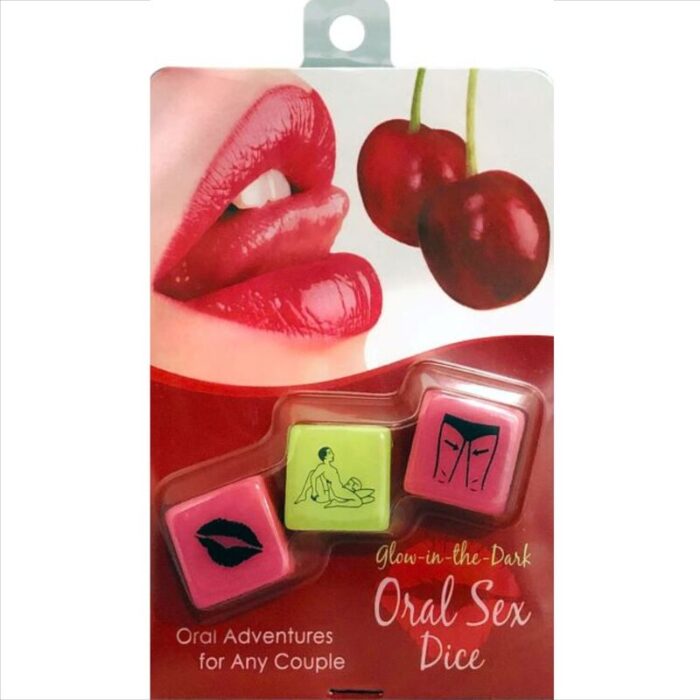 KHEPER GAMES - JUEGO DADOS SEXUALES ORAL CON BRILLO EN LA OCURIDAD - CandyHot - Foto 1