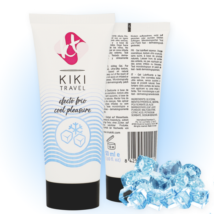 KIKÍ TRAVEL - GEL DESLIZANTE EFECTO FRÍO INTENSIFICADOR 50 ML - CandyHot - Foto 2