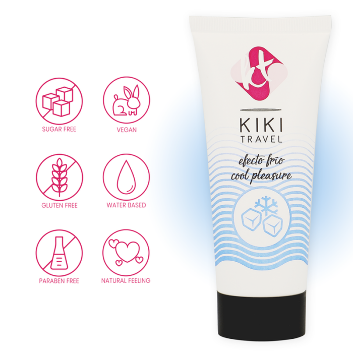 KIKÍ TRAVEL - GEL DESLIZANTE EFECTO FRÍO INTENSIFICADOR 50 ML - CandyHot - Foto 4