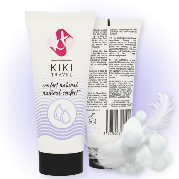 KIKÍ TRAVEL - GEL DESLIZANTE NATURAL CONFORT 50 ML - CandyHot - Foto 2
