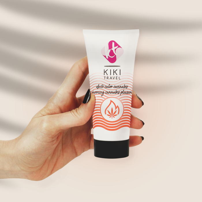 KIKÍ TRAVEL - GEL DESLIZANTE SABOR A CANNABIS EFECTO CALOR INTENSO 50 ML - CandyHot - Foto 6