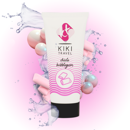 KIKÍ TRAVEL - LUBRICANTE SABOR A CHICLE 50 ML - CandyHot - Foto 1