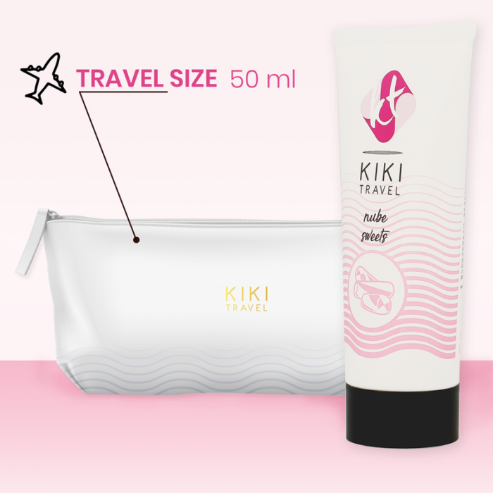 KIKÍ TRAVEL - LUBRICANTE SABOR A NUBE 50 ML - CandyHot - Foto 3