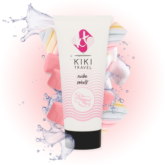KIKÍ TRAVEL - LUBRICANTE SABOR A NUBE 50 ML - CandyHot - Foto 1