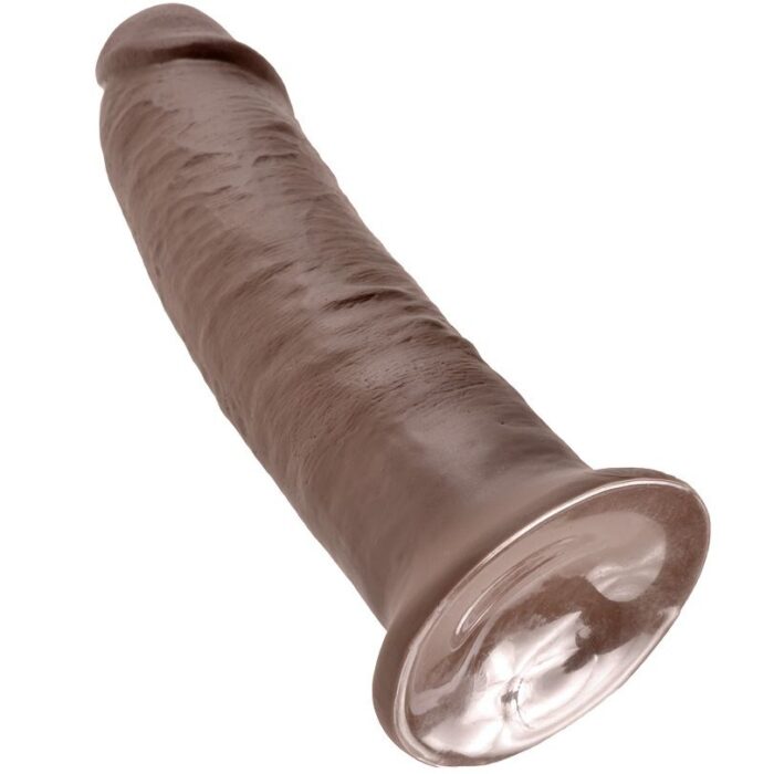 KING COCK - 10 PENE MARRÓN 25.4 CM - CandyHot - Foto 5