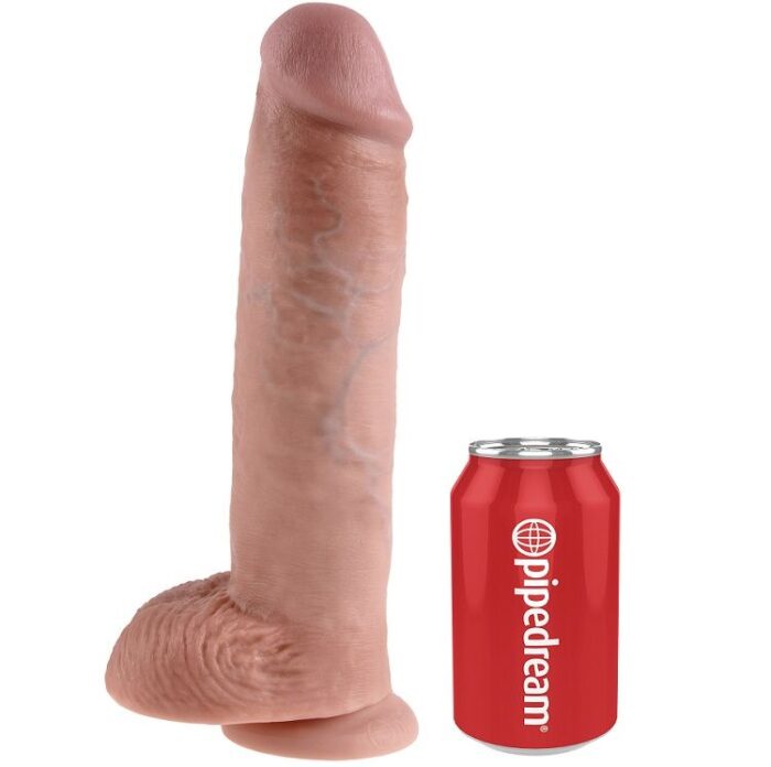 KING COCK - 11 PENE REALÍSTICO NATURAL 28 CM - CandyHot - Foto 5