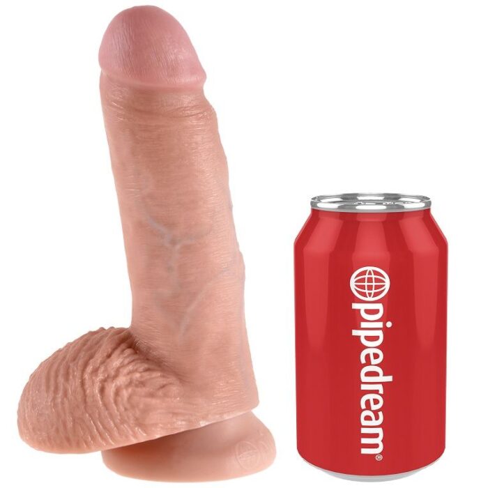 KING COCK - 7 PENE REALÍSTICO NATURAL 17.8 CM - CandyHot - Foto 3