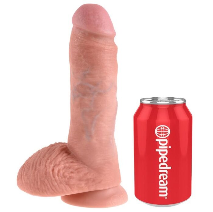KING COCK - 8 PENE REALÍSTICO NATURAL 20.3 CM - CandyHot - Foto 3