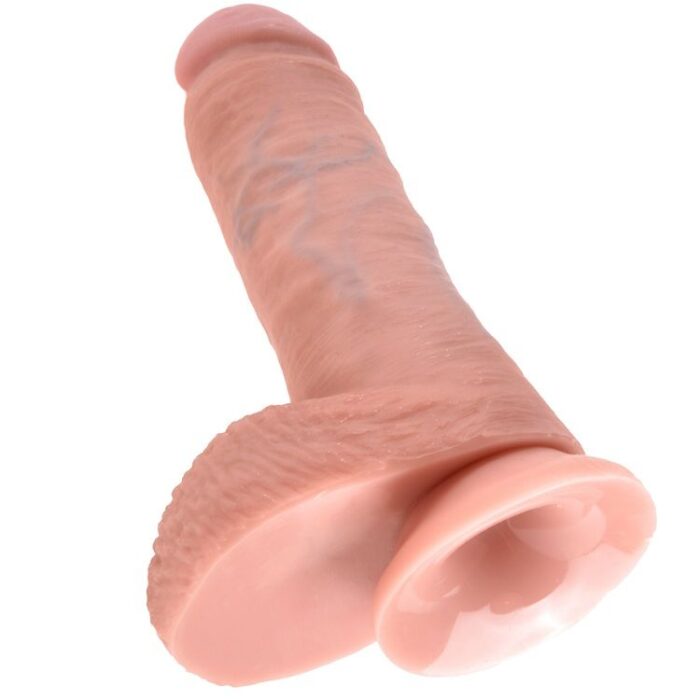 KING COCK - 8 PENE REALÍSTICO NATURAL 20.3 CM - CandyHot - Foto 5