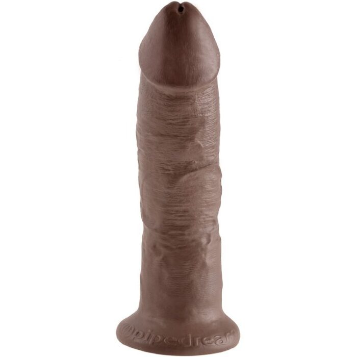 KING COCK - 9 PENE MARRÓN 22.9 CM - CandyHot - Foto 2