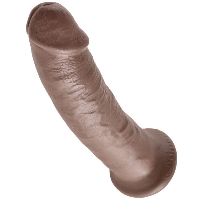 KING COCK - 9 PENE MARRÓN 22.9 CM - CandyHot - Foto 4
