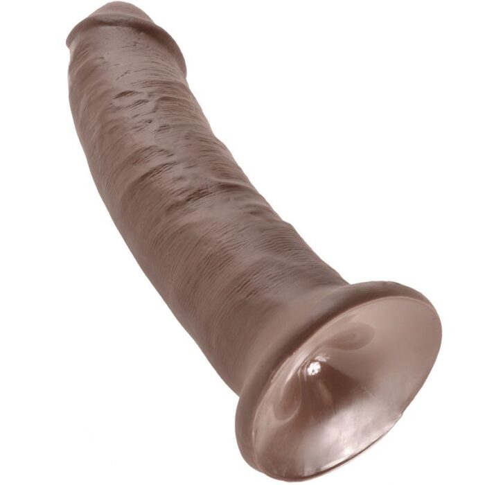 KING COCK - 9 PENE MARRÓN 22.9 CM - CandyHot - Foto 5