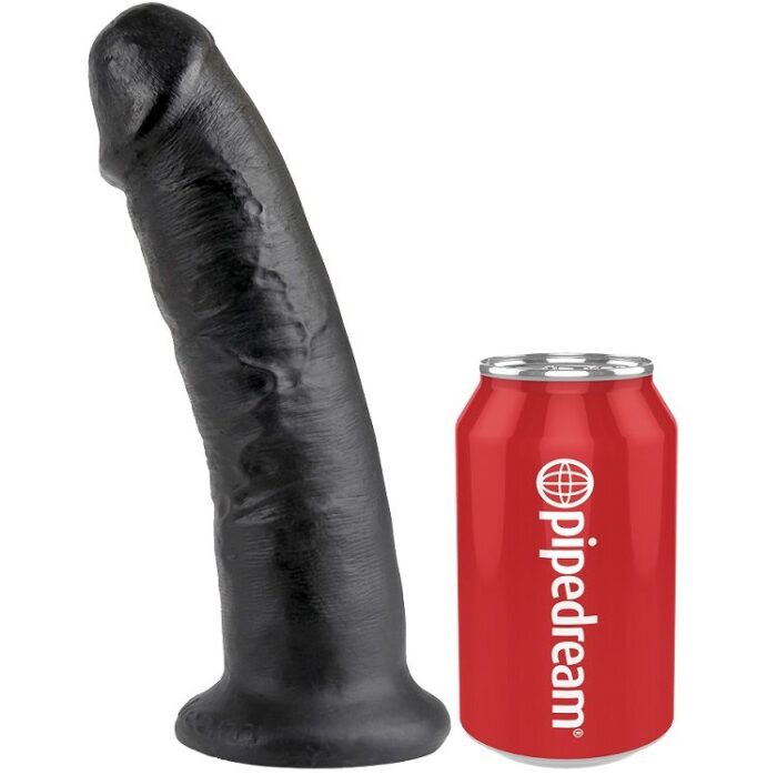 KING COCK - 9 PENE NEGRO 22.9 CM - CandyHot - Foto 3
