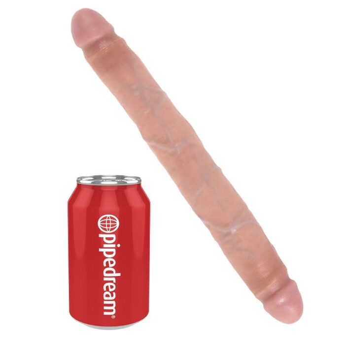 KING COCK - DILDO DOBLE NATURAL 30 CM - CandyHot - Foto 3