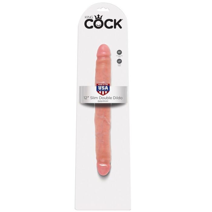 KING COCK - DILDO DOBLE NATURAL 30 CM - CandyHot - Foto 1