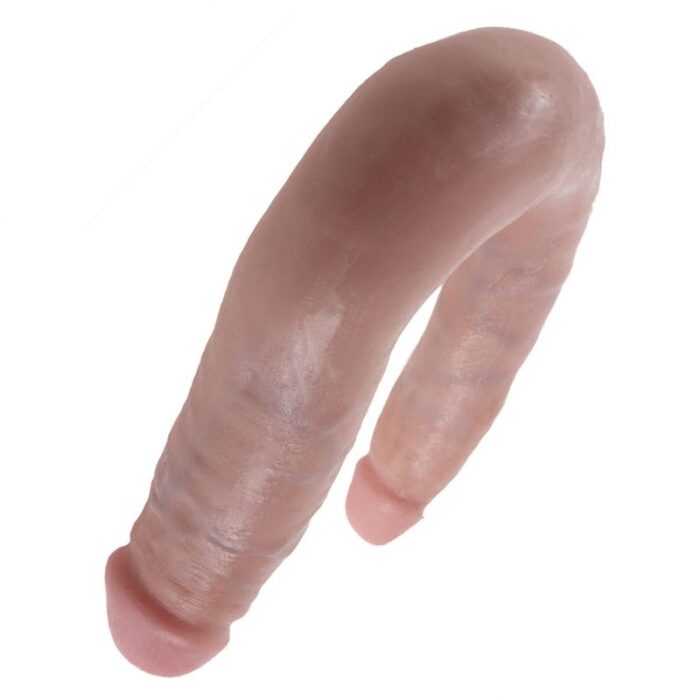 KING COCK - DILDO DOBLE PENETRACIÓN 12.7 CM NATURAL - CandyHot - Foto 3