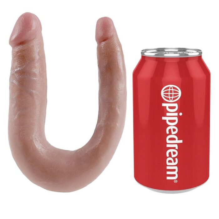 KING COCK - DILDO DOBLE PENETRACIÓN 12.7 CM NATURAL - CandyHot - Foto 4