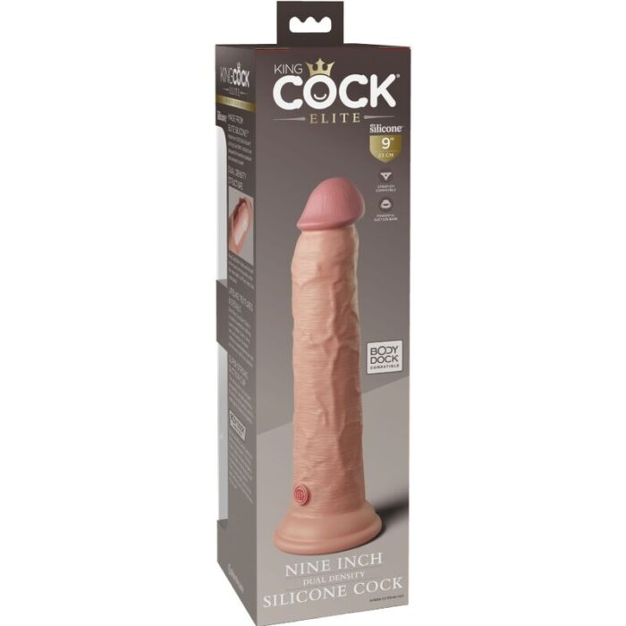 KING COCK - ÉLITE DILDO REALÍSTICO SILICONA 23 CM - CandyHot - Foto 6