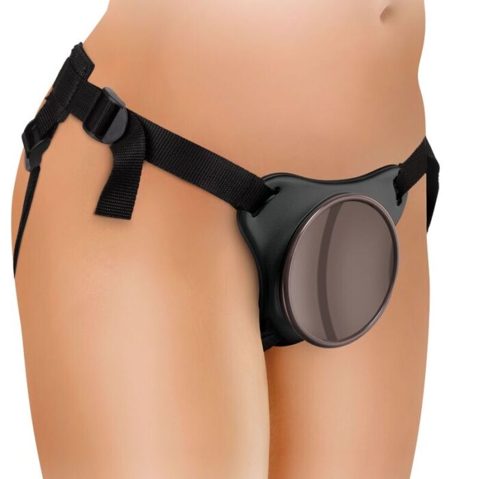 KING COCK - ELITE KIT ARNES AJUSTABLE DELUXE ANILLO CON TESTICULOS & DILDO 20.3 CM - CandyHot - Foto 5