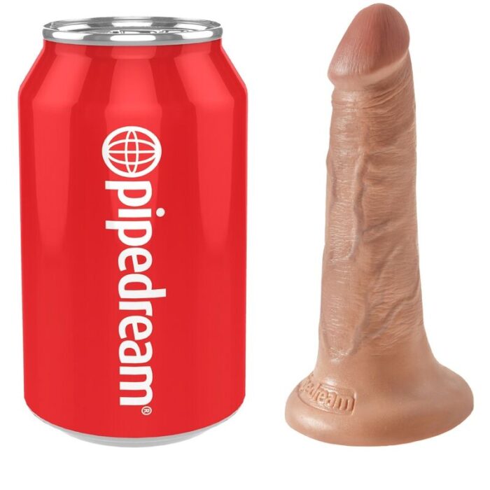 KING COCK - PENE REALÍSTICO 12 CM CARAMELO - CandyHot - Foto 5