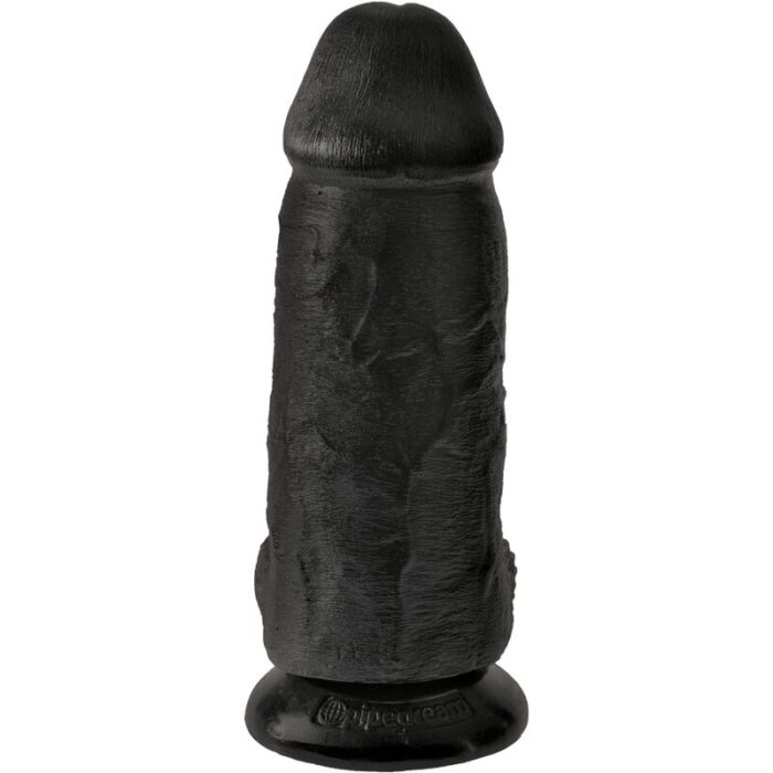 KING COCK - PENE REALÍSTICO CHUBBY 23 CM NEGRO - CandyHot - Foto 2