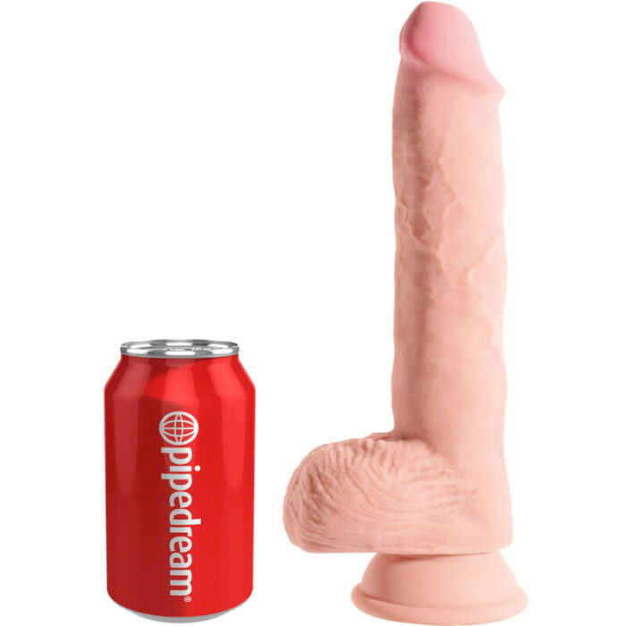 KING COCK - PENE REALÍSTICO CON TESTÍCULOS 19.4 CM NATURAL - CandyHot - Foto 6