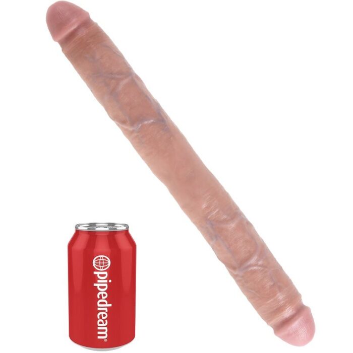 KING COCK - THICK DILDO DOBLE PENETRACIÓN 40.6 CM - CandyHot - Foto 2