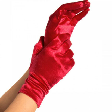 LEG AVENUE - GUANTES SATIN ROJO - CandyHot - Foto 1