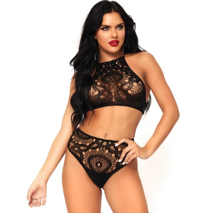 LEG AVENUE - SET 2 PIEZAS TOP Y PANTIES M/L - CandyHot - Foto 3