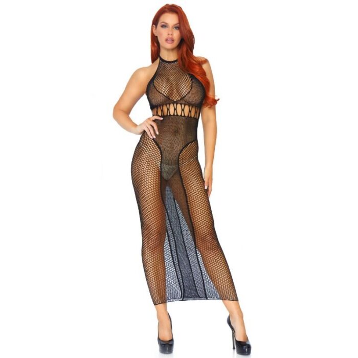 LEG AVENUE - VESTIDO EN RED CON ESPALDA DESCUBIERTA T.U. - CandyHot - Foto 3