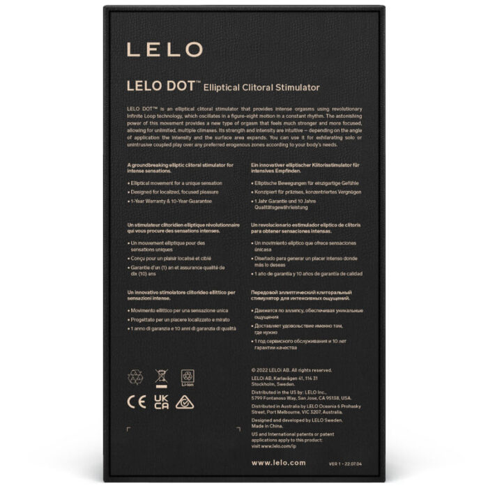 LELO - DOT ESTIMULADOR DE CLÍTORIS - LILA - CandyHot - Foto 3