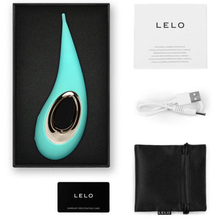 LELO - DOT ESTIMULADOR DE CLÍTORIS - VERDE AGUA - CandyHot - Foto 2