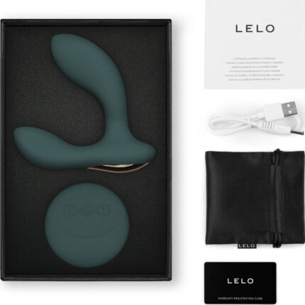 LELO - HUGO 2 MASAJEADOR DE PROSTATA CONTROL REMOTO VERDE - CandyHot - Foto 2