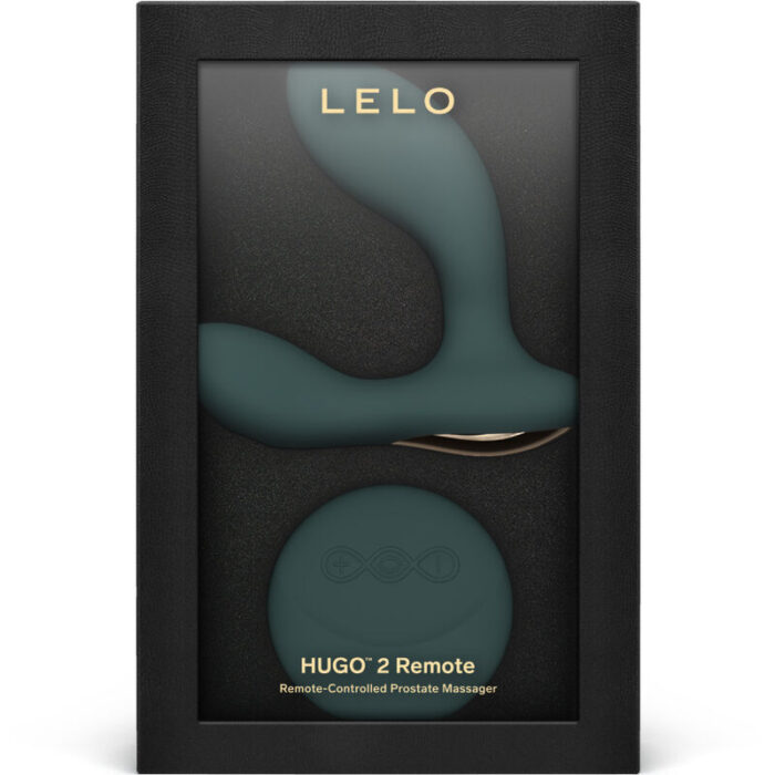 LELO - HUGO 2 MASAJEADOR DE PROSTATA CONTROL REMOTO VERDE - CandyHot - Foto 3