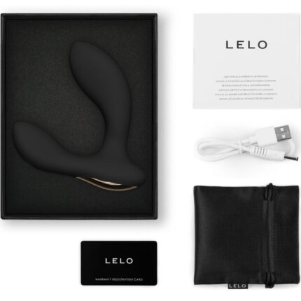 LELO - HUGO 2 MASAJEADOR DE PROSTATA NEGRO - CandyHot - Foto 2