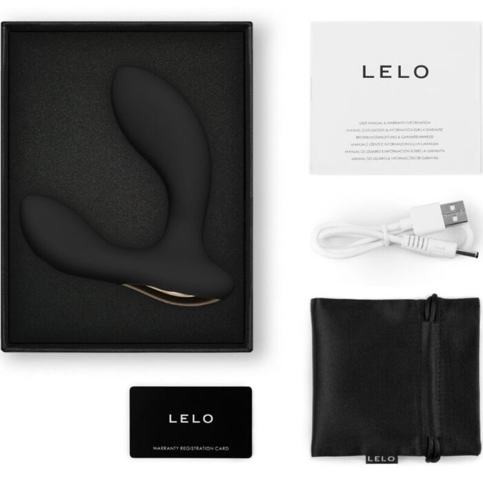 LELO - HUGO 2 MASAJEADOR DE PROSTATA NEGRO - CandyHot - Foto 2