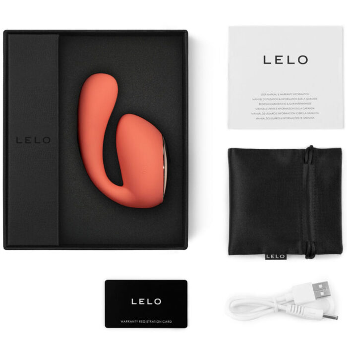 LELO - IDA WAVE MASAJEADOR PAREJAS CORAL - CandyHot - Foto 3