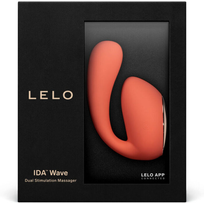 LELO - IDA WAVE MASAJEADOR PAREJAS CORAL - CandyHot - Foto 4