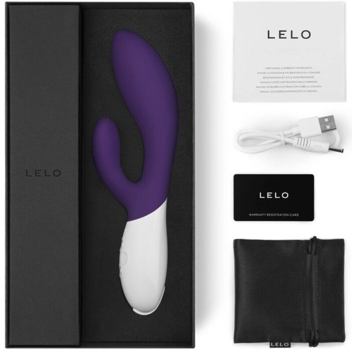 LELO - INA WAVE 2 VBRADOR LUJO MOVIMIENTO ESPECIAL LILA - CandyHot - Foto 3