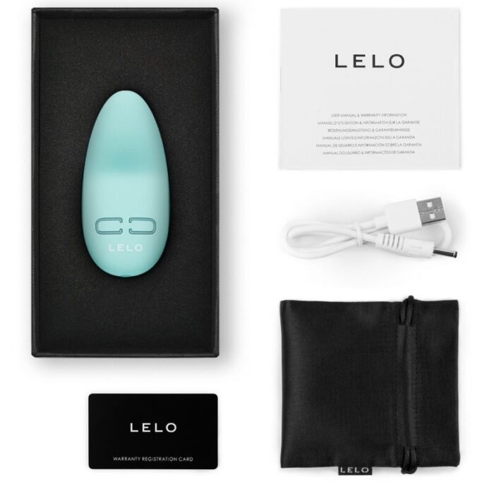 LELO - LILY 3 MASAJEADOR PERSONAL - VERDE AGUA - CandyHot - Foto 3