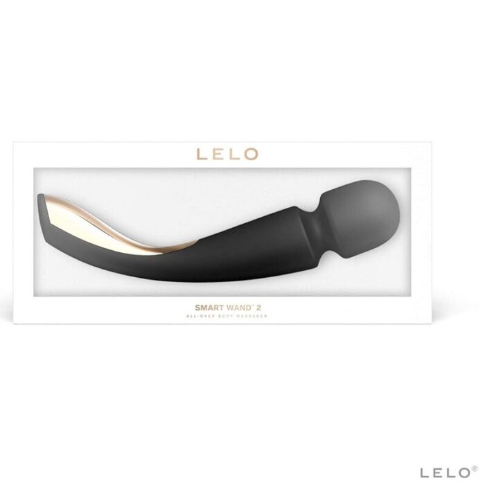 LELO - MASAJEADOR SMART MEDIUM WAND 2 NEGRO - CandyHot - Foto 4