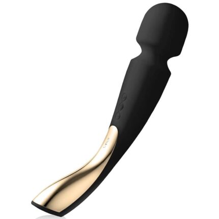 LELO - MASAJEADOR SMART MEDIUM WAND 2 NEGRO - CandyHot - Foto 1