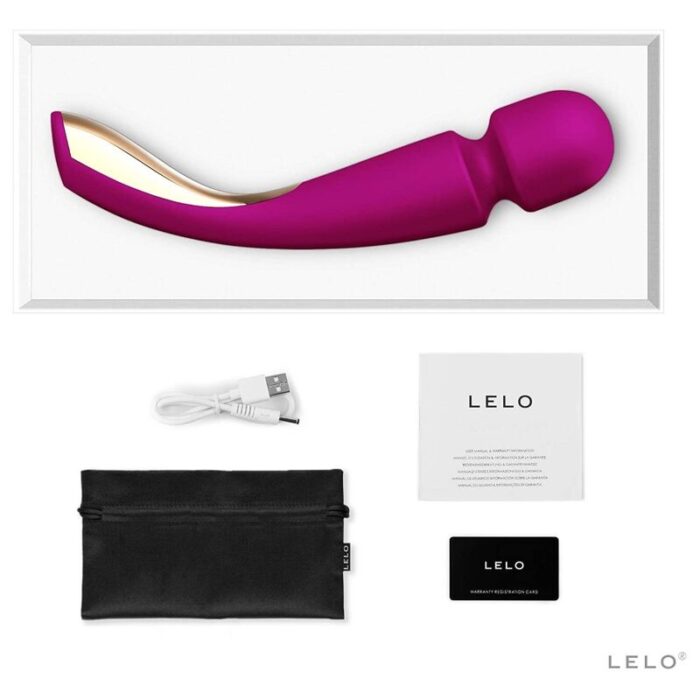 LELO - MASAJEADOR SMART WAND MEDIUM 2 MORADO - CandyHot - Foto 5