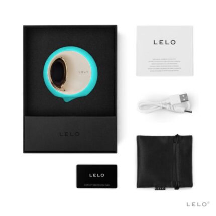 LELO - ORA 3 ESTÍMULADOR SEXO ORAL VERDE AGUA - CandyHot - Foto 2