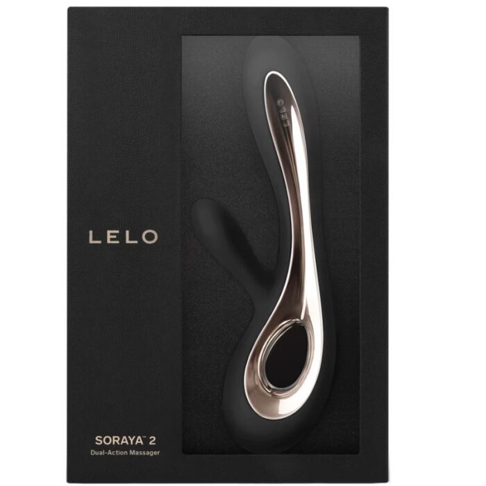 LELO - SORAYA 2 NEGRO VIBRADOR RABBIT - CandyHot - Foto 3