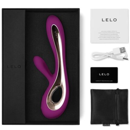 LELO - SORAYA 2 VIBRADOR RABBIT MORADO - CandyHot - Foto 2
