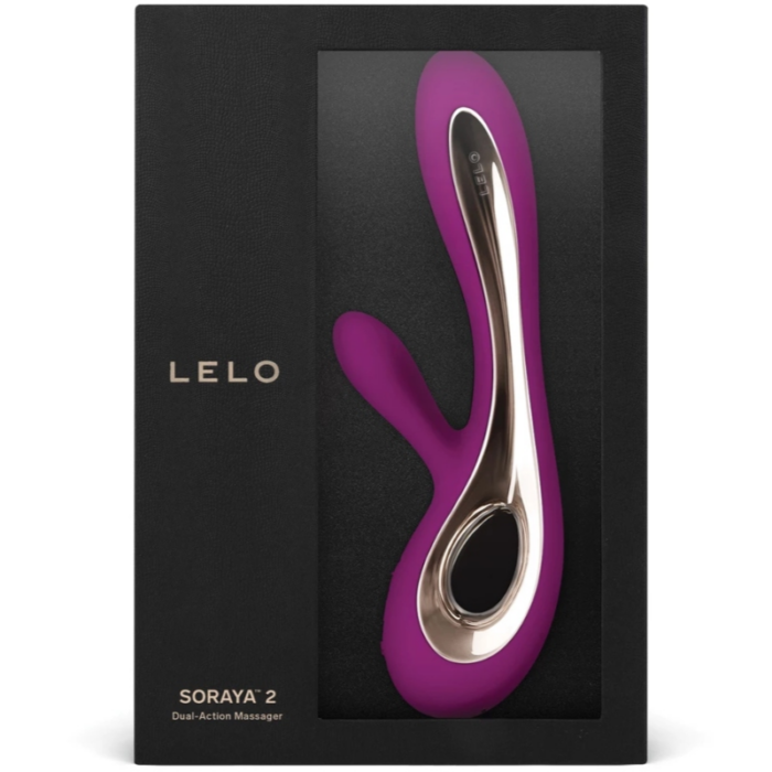 LELO - SORAYA 2 VIBRADOR RABBIT MORADO - CandyHot - Foto 3