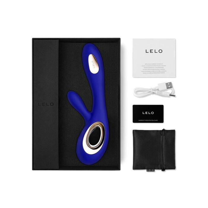 LELO - SORAYA WAVE VIBRADOR RABBIT MIDNIGHT AZUL - CandyHot - Foto 3