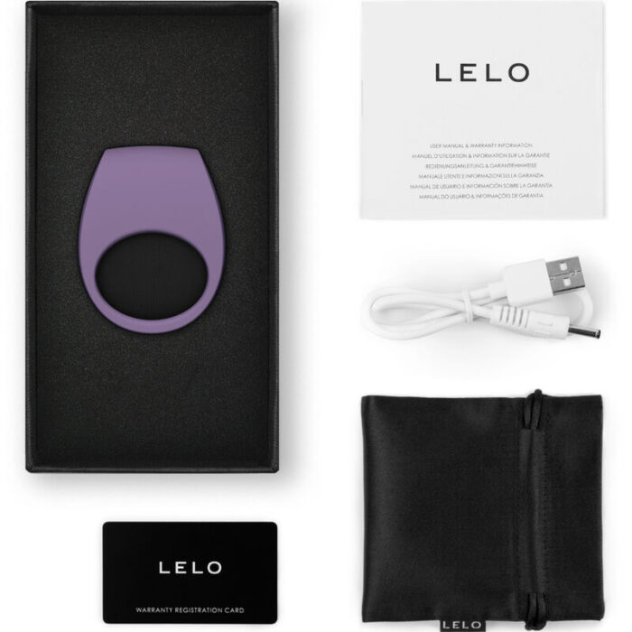 LELO - TOR 3 ANILLO VIBRADOR VIOLETA - CandyHot - Foto 3