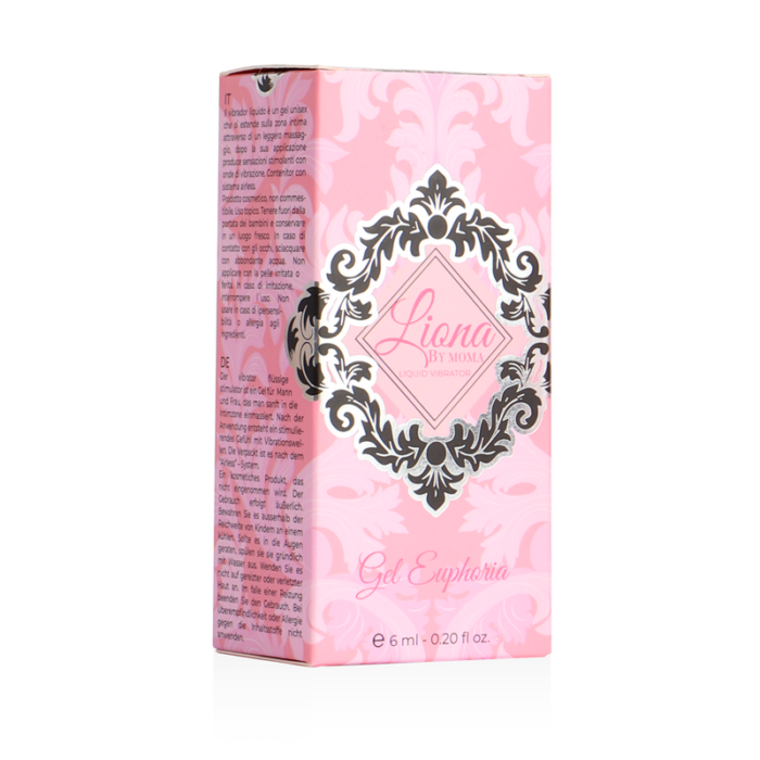 LIONA BY MOMA - VIBRADOR LIQUIDO EUPHORIA GEL 6 ML - CandyHot - Foto 5